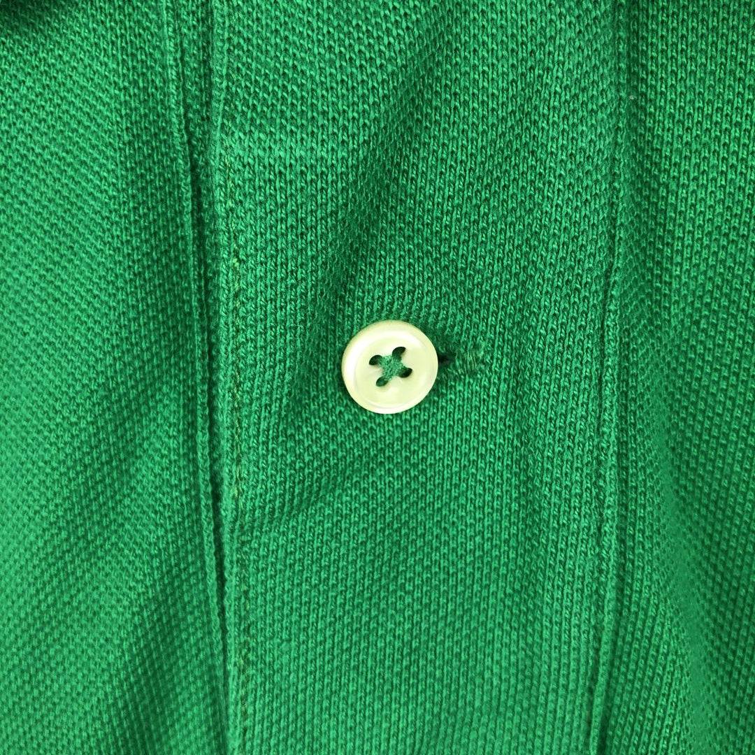 Ralph Lauren POLO by Ralph Lauren short sleeve polo shirt, men's size L cotton green type Vintage Second Hand