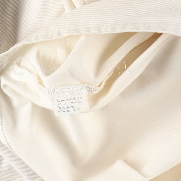 80s-90'S Long-Sleeved Sailor Shirt, Women's Size XL (Equivalent), Vintage polyester white type Vintage Second Hand