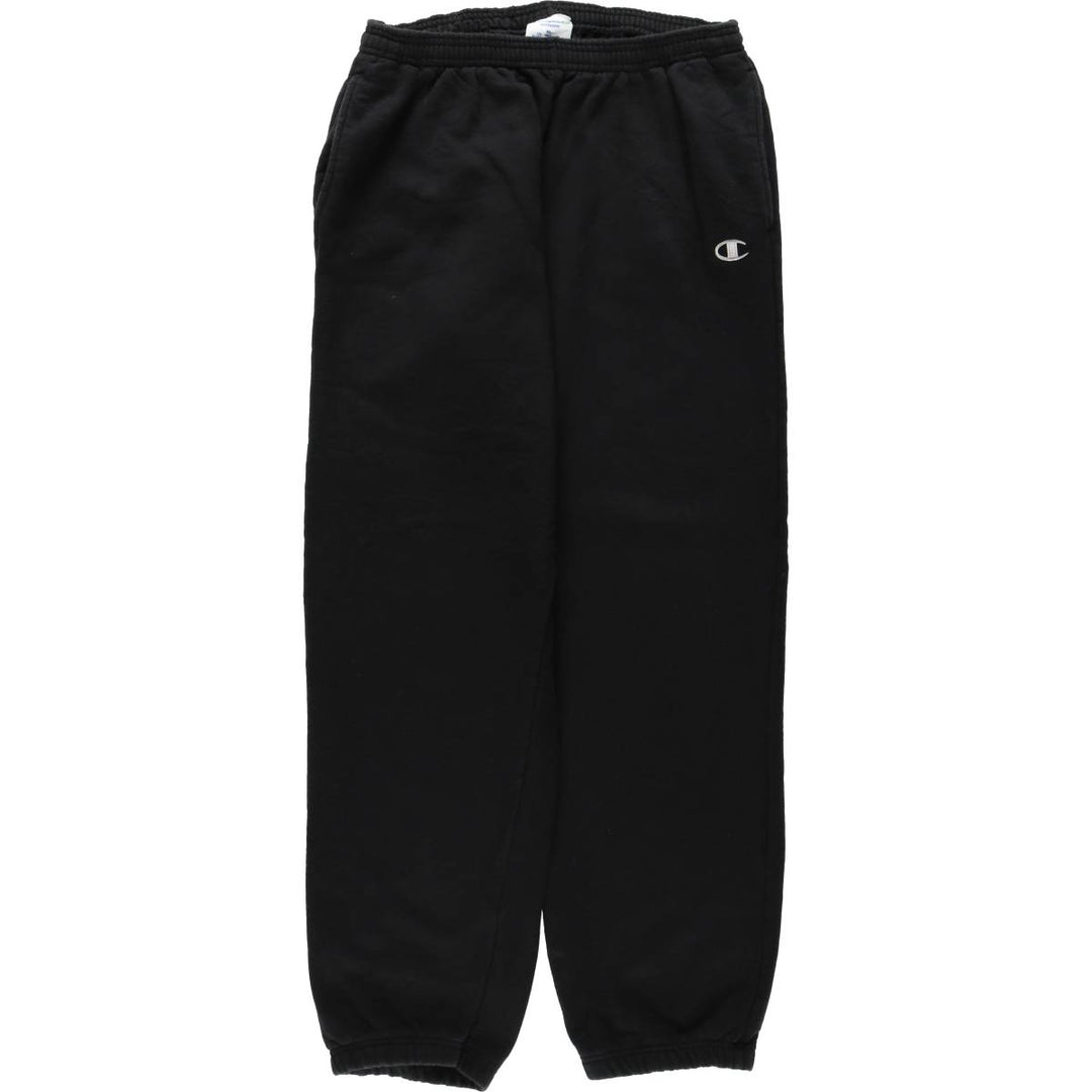 Champion ECO AUTHENTIC sweatpants (women's size XL, equivalent to 2000s) cotton black type Vintage Second Hand