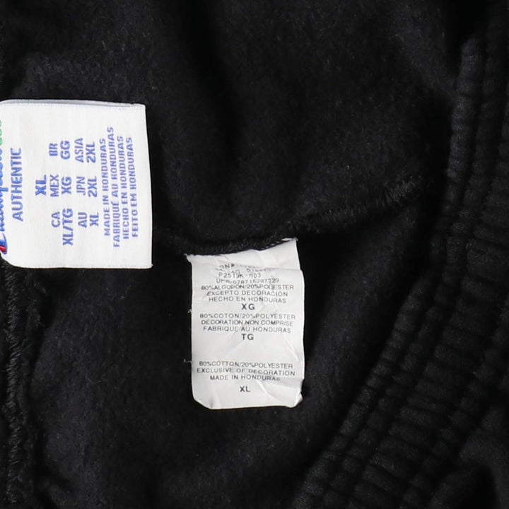 Champion ECO AUTHENTIC sweatpants (women's size XL, equivalent to 2000s) cotton black type Vintage Second Hand