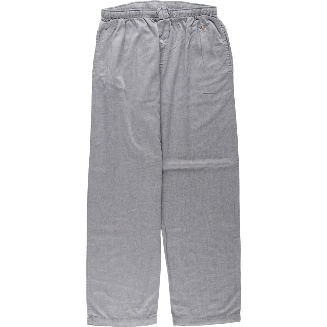 Ralph Lauren POLO RALPH LAUREN SLEEPWEAR Pajama Pants, Men's Size M cotton gray type Vintage Second Hand
