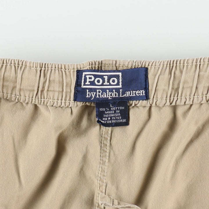 Ralph Lauren POLO by Ralph Lauren Cotton Pants, Men's Size L (approx.) cotton Beige type Vintage Second Hand