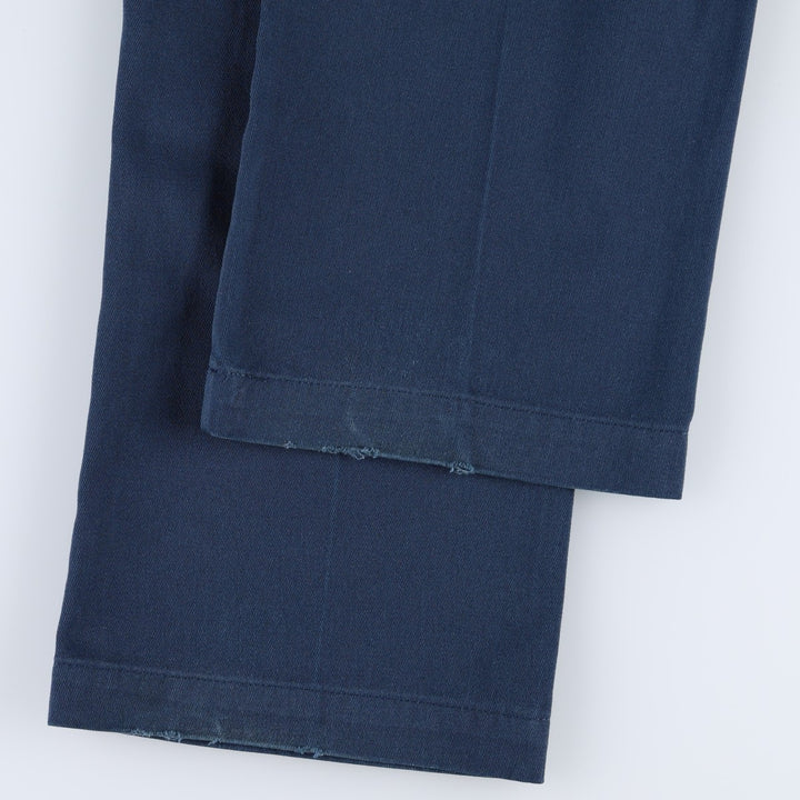 Dickies Work Pants Men's W31 equivalent unclear Navy blue Vintage Second Hand