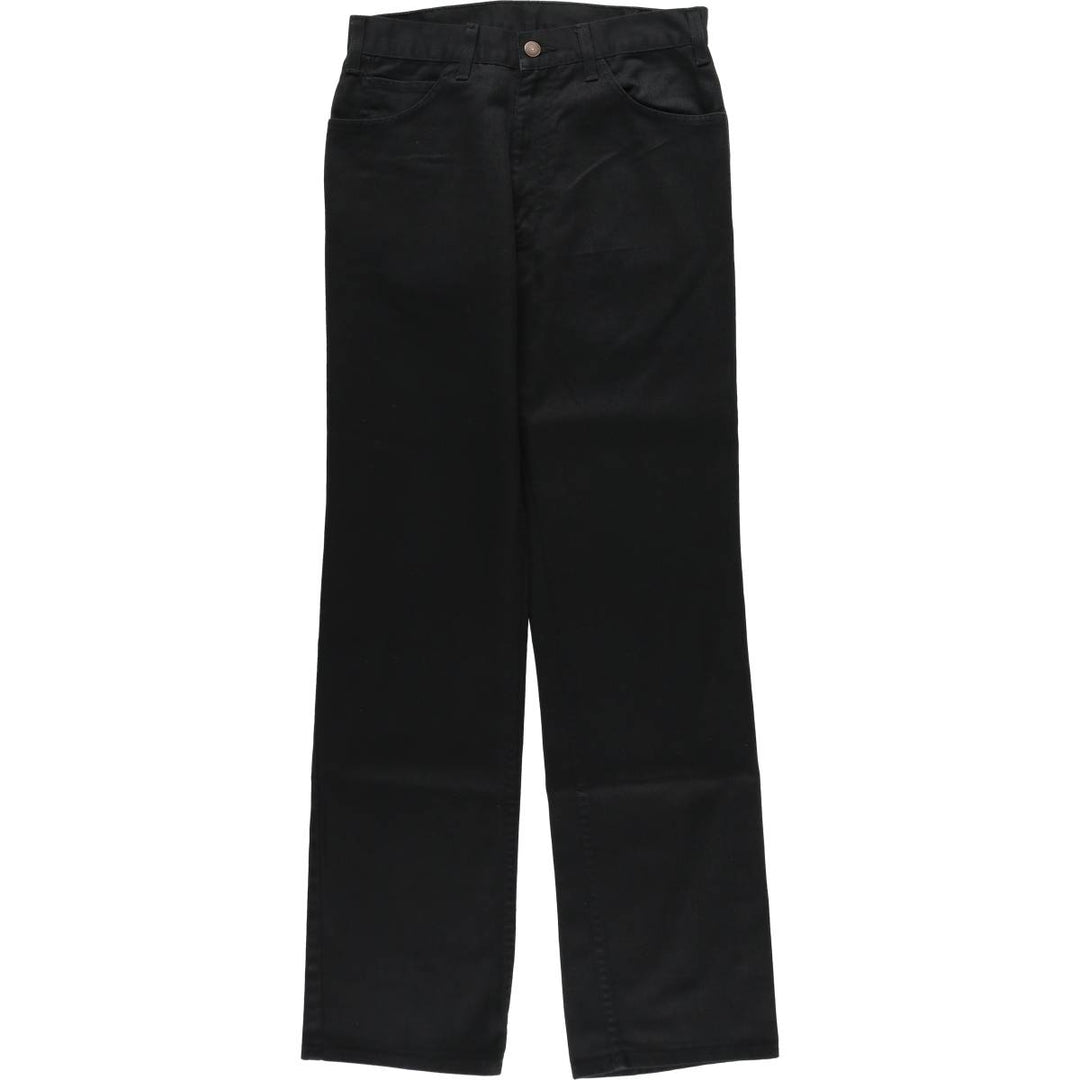 1990'S Levi's STA-PREST Euro Model Slacks Pants, Made in Italy, Men's W29 (approx.), Vintage cotton black type Vintage Second Hand