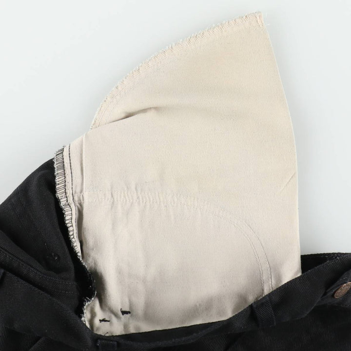 1990'S Levi's STA-PREST Euro Model Slacks Pants, Made in Italy, Men's W29 (approx.), Vintage cotton black type Vintage Second Hand
