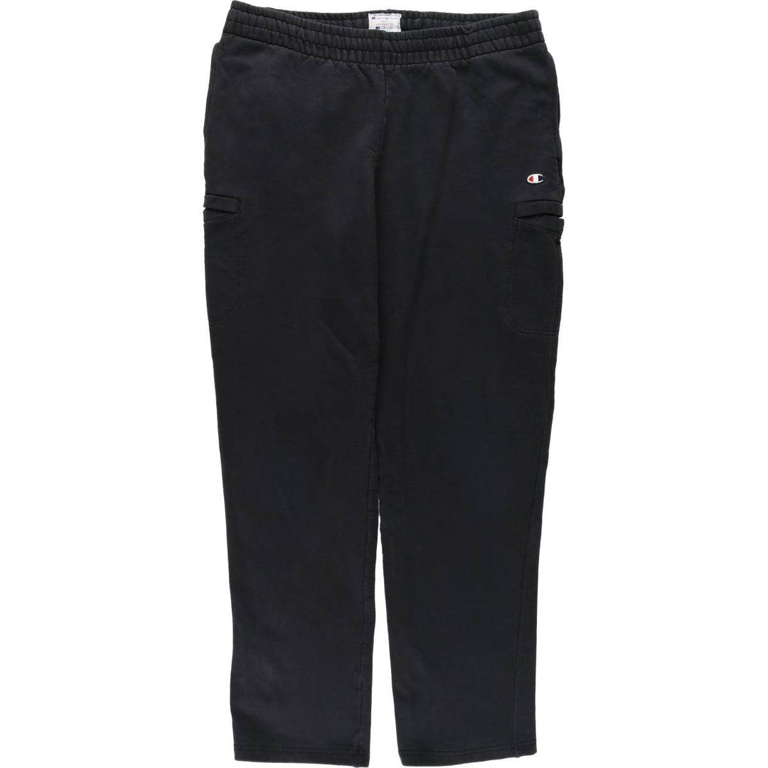 Champion ECO AUTHENTIC sweatpants (women's size L, equivalent to 2000s) cotton black type Vintage Second Hand