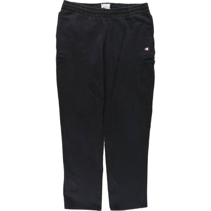 Champion ECO AUTHENTIC sweatpants (women's size L, equivalent to 2000s) cotton black type Vintage Second Hand