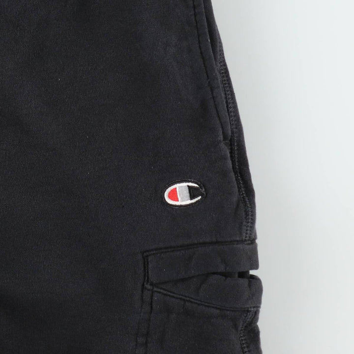 Champion ECO AUTHENTIC sweatpants (women's size L, equivalent to 2000s) cotton black type Vintage Second Hand