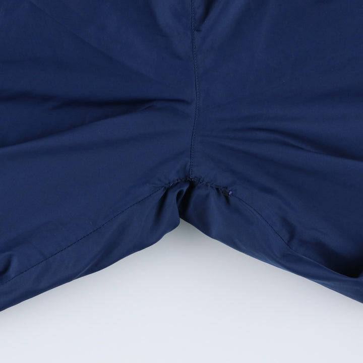 Adidas warm-up pants, nylon pants, crinkle pants, men's size L polyester blue type Vintage Second Hand