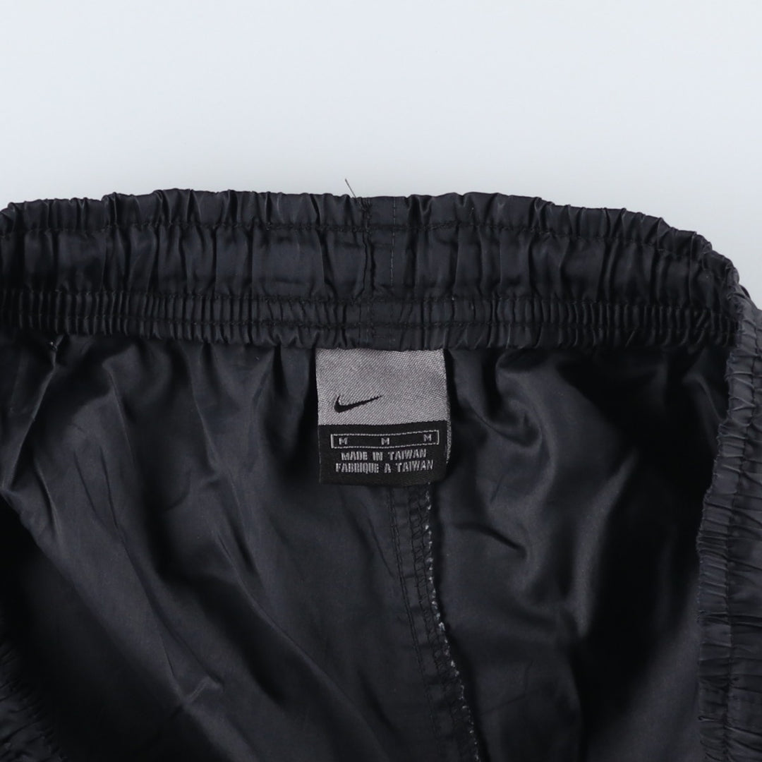 00'S Nike Nylon Pants, Shaka Shaka Pants, Men's M size Nylon black type Vintage Second Hand