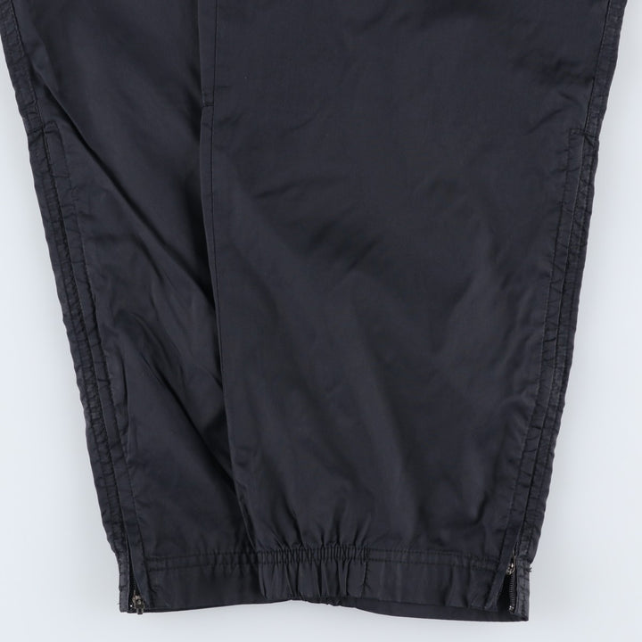 00'S Nike Nylon Pants, Shaka Shaka Pants, Men's M size Nylon black type Vintage Second Hand