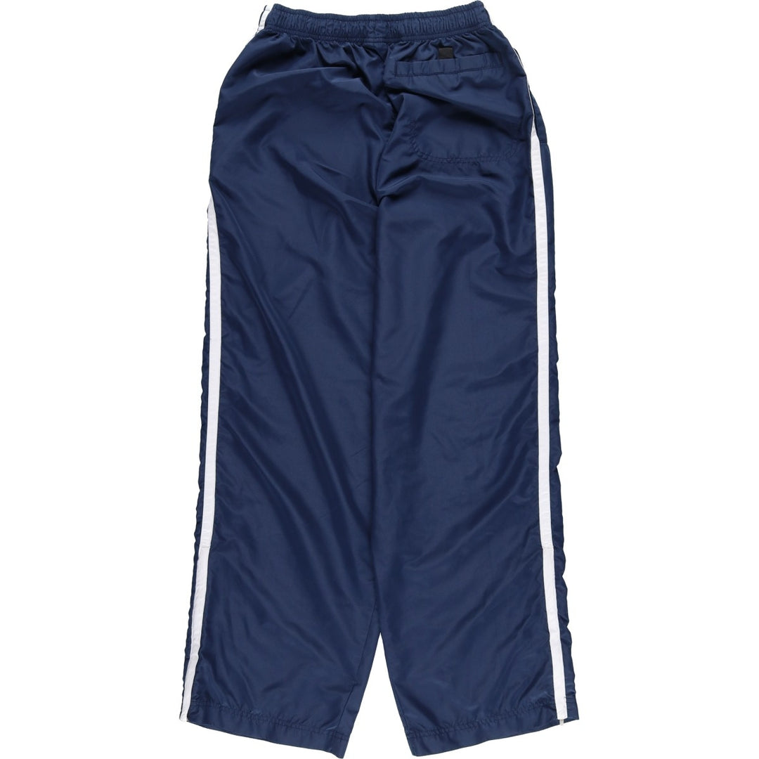 00'S Nike Warm-up Pants, Nylon Pants, Rustling Pants, Men's M Size polyester navy blue type Vintage Second Hand