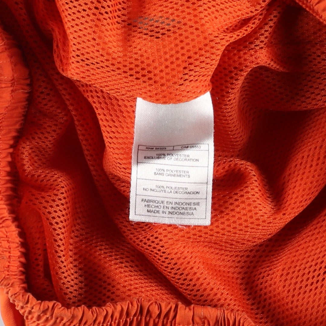 90'S Nike Team Warm-up Pants, College Style Nylon Pants, Men's Size L (Equivalent), Vintage polyester orange type Vintage Second Hand
