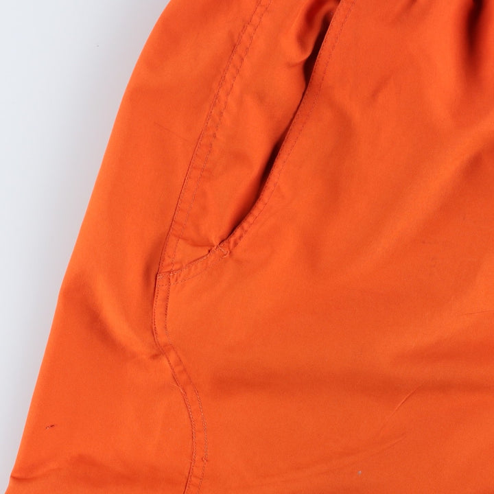 90'S Nike Team Warm-up Pants, College Style Nylon Pants, Men's Size L (Equivalent), Vintage polyester orange type Vintage Second Hand
