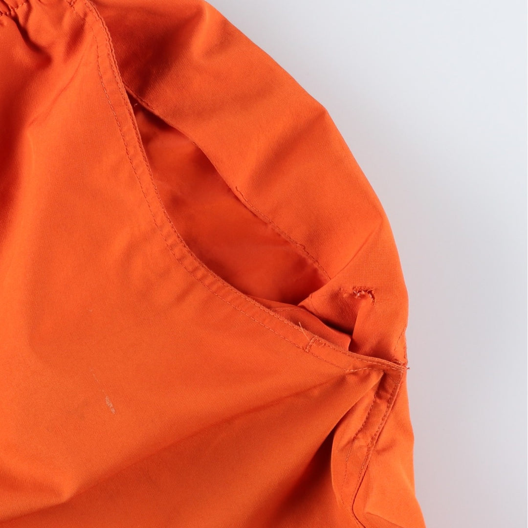 90'S Nike Team Warm-up Pants, College Style Nylon Pants, Men's Size L (Equivalent), Vintage polyester orange type Vintage Second Hand