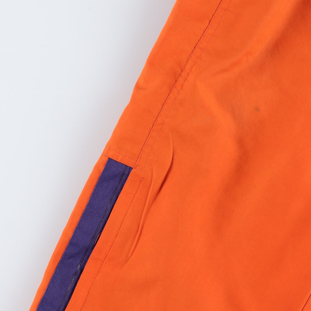 90'S Nike Team Warm-up Pants, College Style Nylon Pants, Men's Size L (Equivalent), Vintage polyester orange type Vintage Second Hand