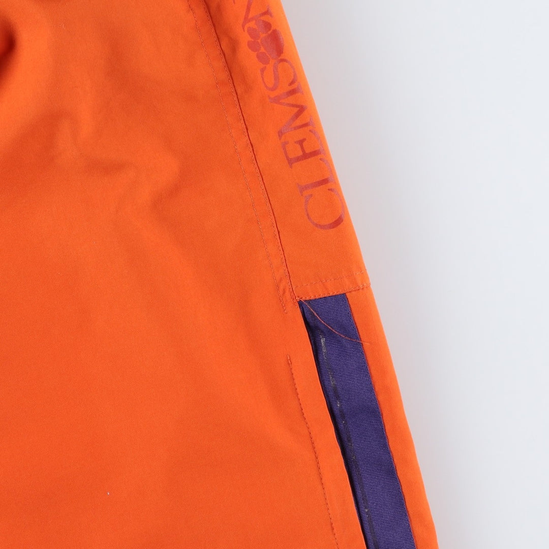 90'S Nike Team Warm-up Pants, College Style Nylon Pants, Men's Size L (Equivalent), Vintage polyester orange type Vintage Second Hand