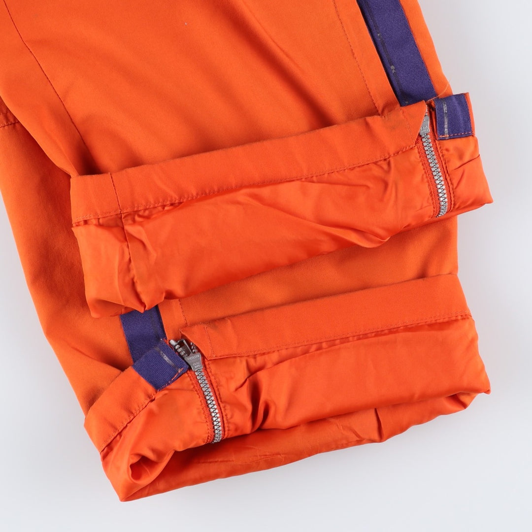 90'S Nike Team Warm-up Pants, College Style Nylon Pants, Men's Size L (Equivalent), Vintage polyester orange type Vintage Second Hand