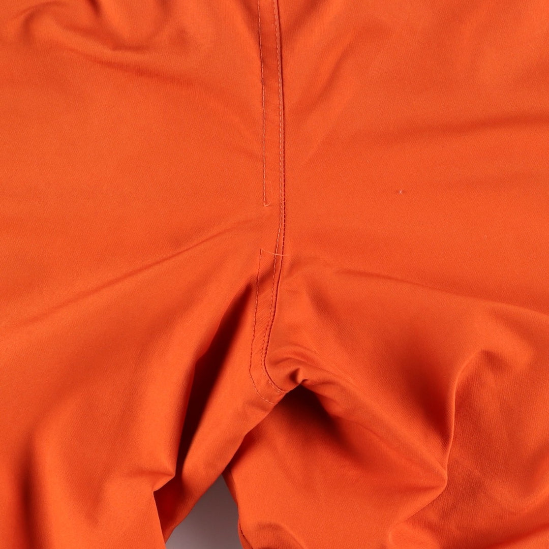 90'S Nike Team Warm-up Pants, College Style Nylon Pants, Men's Size L (Equivalent), Vintage polyester orange type Vintage Second Hand