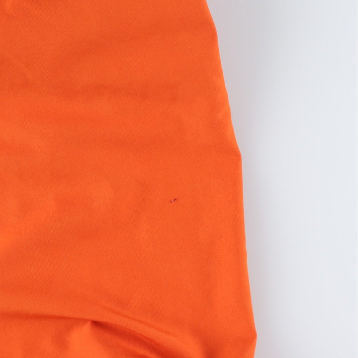 90'S Nike Team Warm-up Pants, College Style Nylon Pants, Men's Size L (Equivalent), Vintage polyester orange type Vintage Second Hand