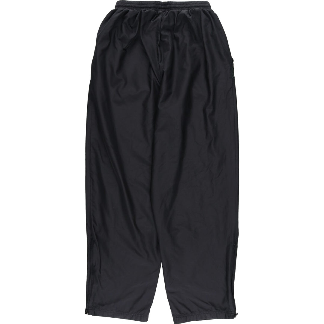 90s-00'S Adidas Warm-Up Pants, Nylon, Shaka Shaka Pants, Men's Size L, Vintage polyester black type Vintage Second Hand