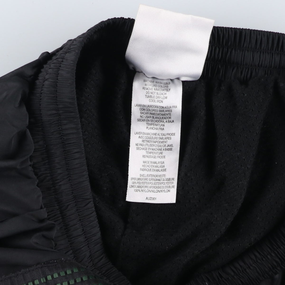 90s-00'S Adidas Warm-Up Pants, Nylon, Shaka Shaka Pants, Men's Size L, Vintage polyester black type Vintage Second Hand