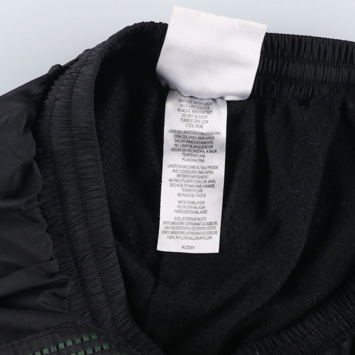 90s-00'S Adidas Warm-Up Pants, Nylon, Shaka Shaka Pants, Men's Size L, Vintage polyester black type Vintage Second Hand