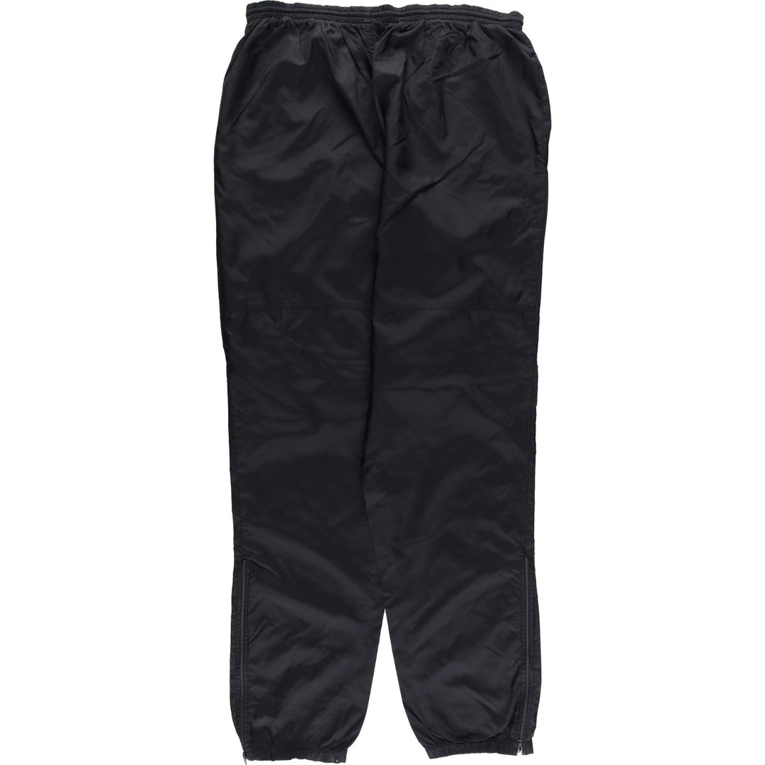 90'S Nike Nylon Pants, Shaka Shaka Pants, Men's XL Size, Vintage Nylon black type Vintage Second Hand