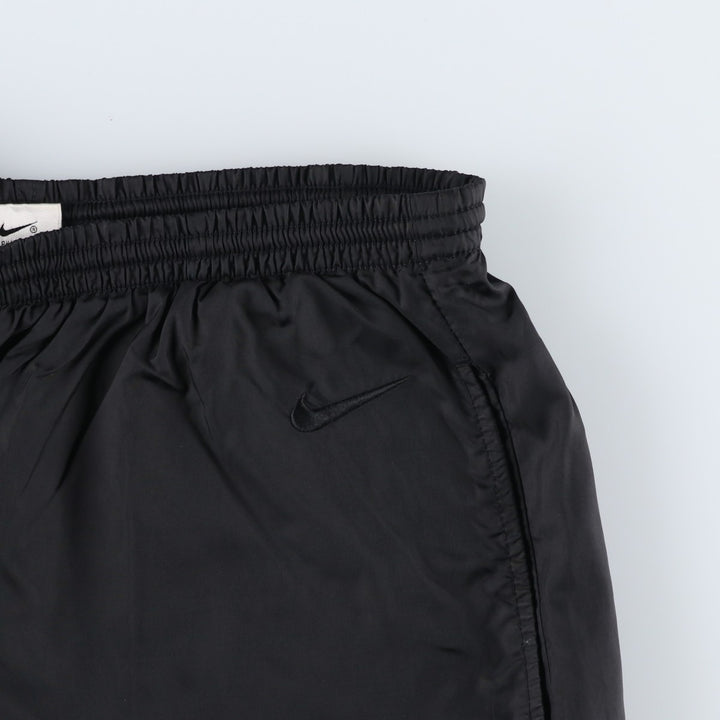 90'S Nike Nylon Pants, Shaka Shaka Pants, Men's XL Size, Vintage Nylon black type Vintage Second Hand