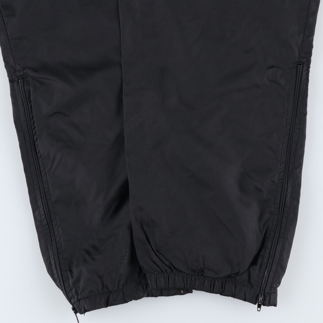 90'S Nike Nylon Pants, Shaka Shaka Pants, Men's XL Size, Vintage Nylon black type Vintage Second Hand