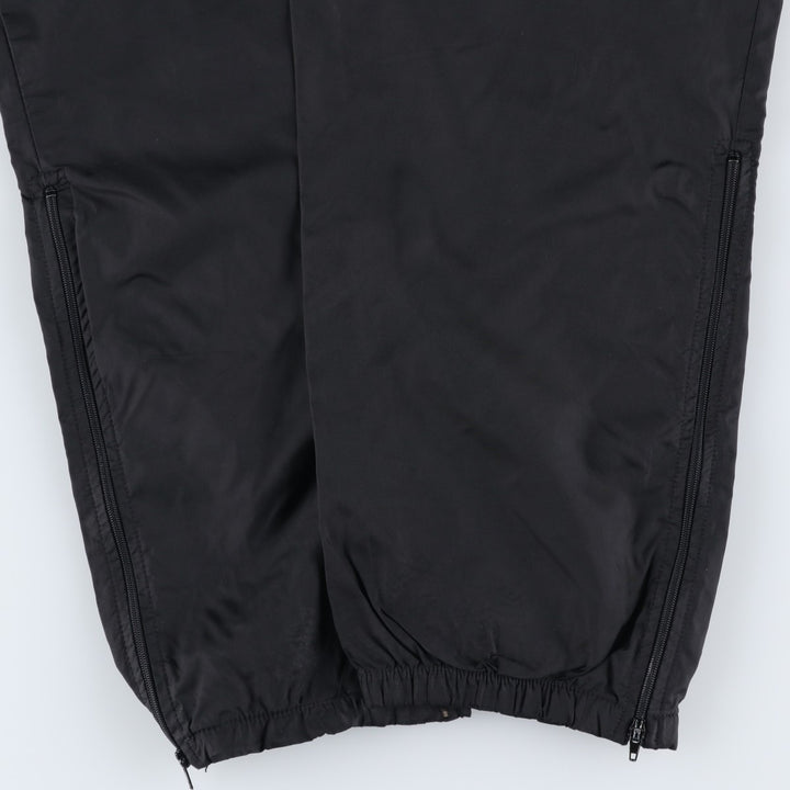 90'S Nike Nylon Pants, Shaka Shaka Pants, Men's XL Size, Vintage Nylon black type Vintage Second Hand