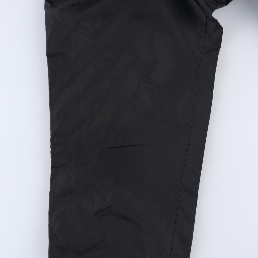 90'S Nike Nylon Pants, Shaka Shaka Pants, Men's XL Size, Vintage Nylon black type Vintage Second Hand