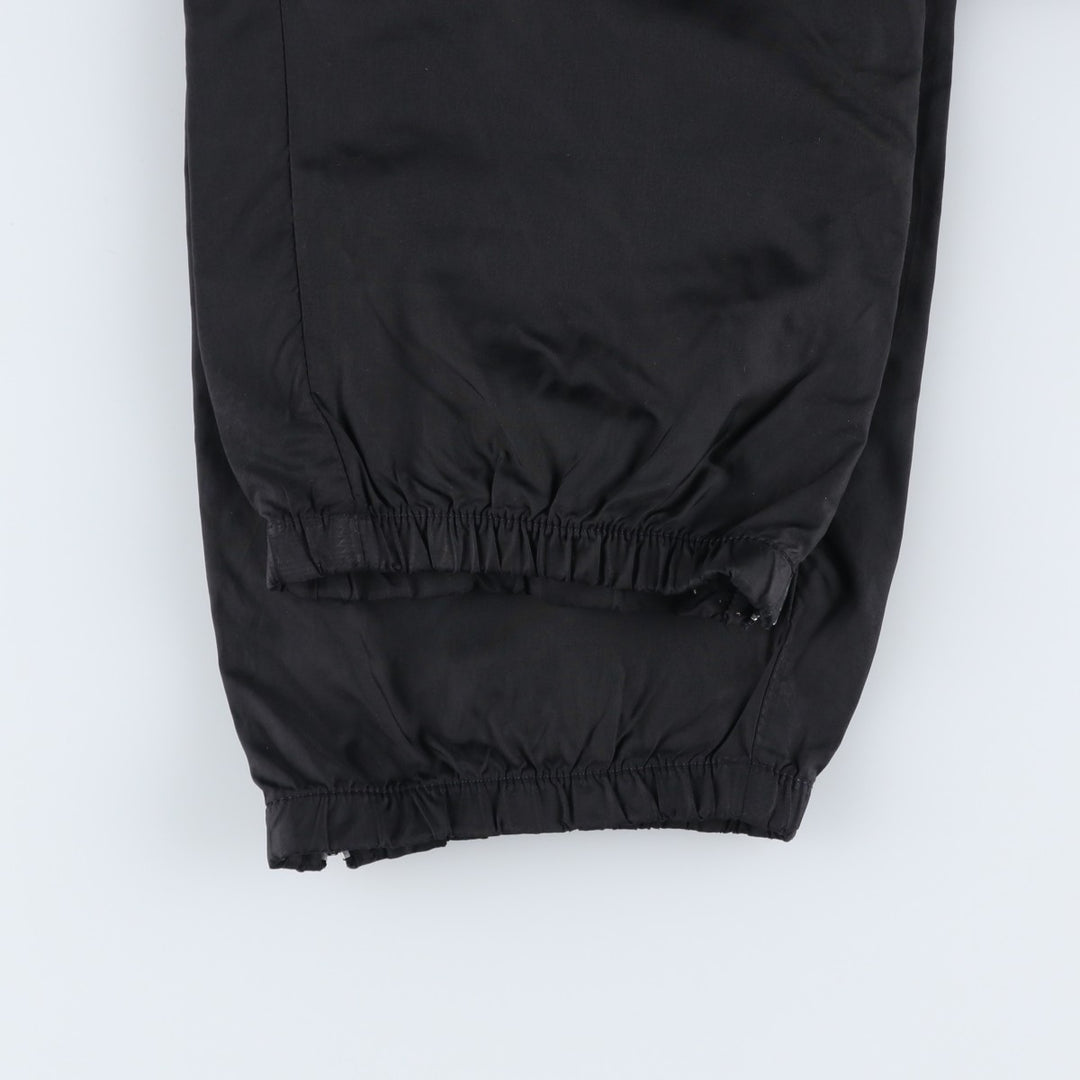 90'S Nike Nylon Pants, Shaka Shaka Pants, Men's XL Size, Vintage Nylon black type Vintage Second Hand