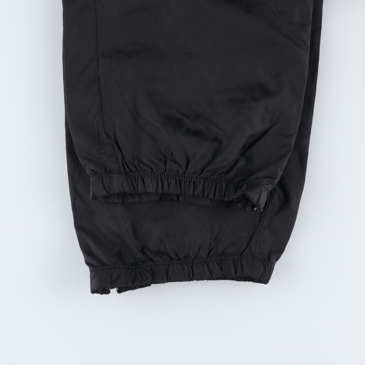 90'S Nike Nylon Pants, Shaka Shaka Pants, Men's XL Size, Vintage Nylon black type Vintage Second Hand