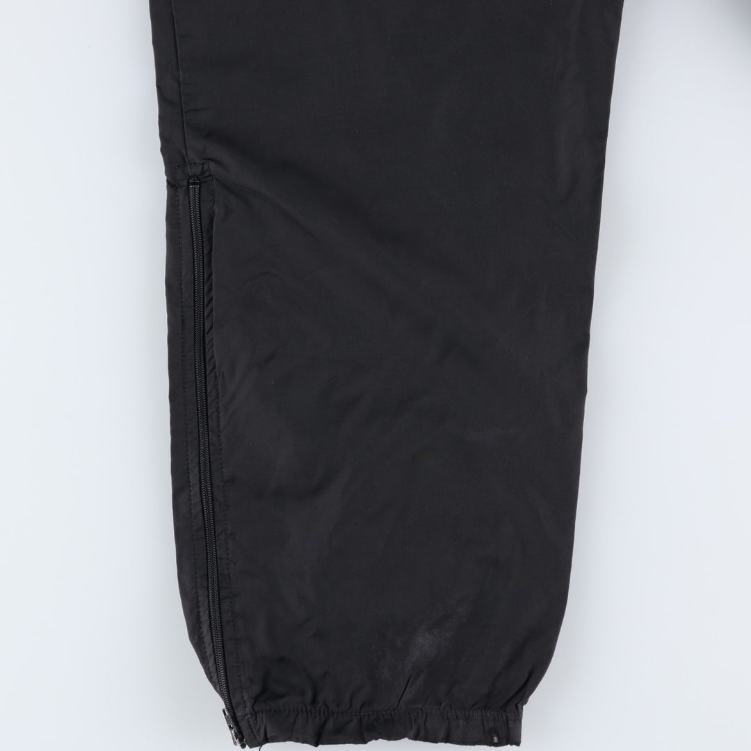 90'S Nike Nylon Pants, Shaka Shaka Pants, Men's XL Size, Vintage Nylon black type Vintage Second Hand