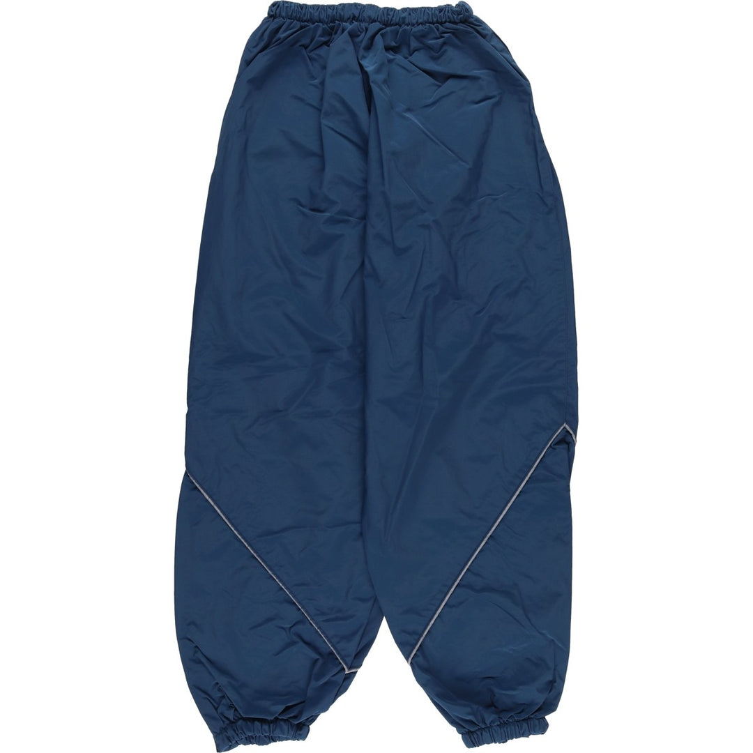 2000'S US Military Issue PFU Training Pants, Nylon Pants, Made in USA, MEDIUM Nylon navy blue type Vintage Second Hand