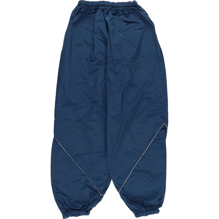 2000'S US Military Issue PFU Training Pants, Nylon Pants, Made in USA, MEDIUM Nylon navy blue type Vintage Second Hand