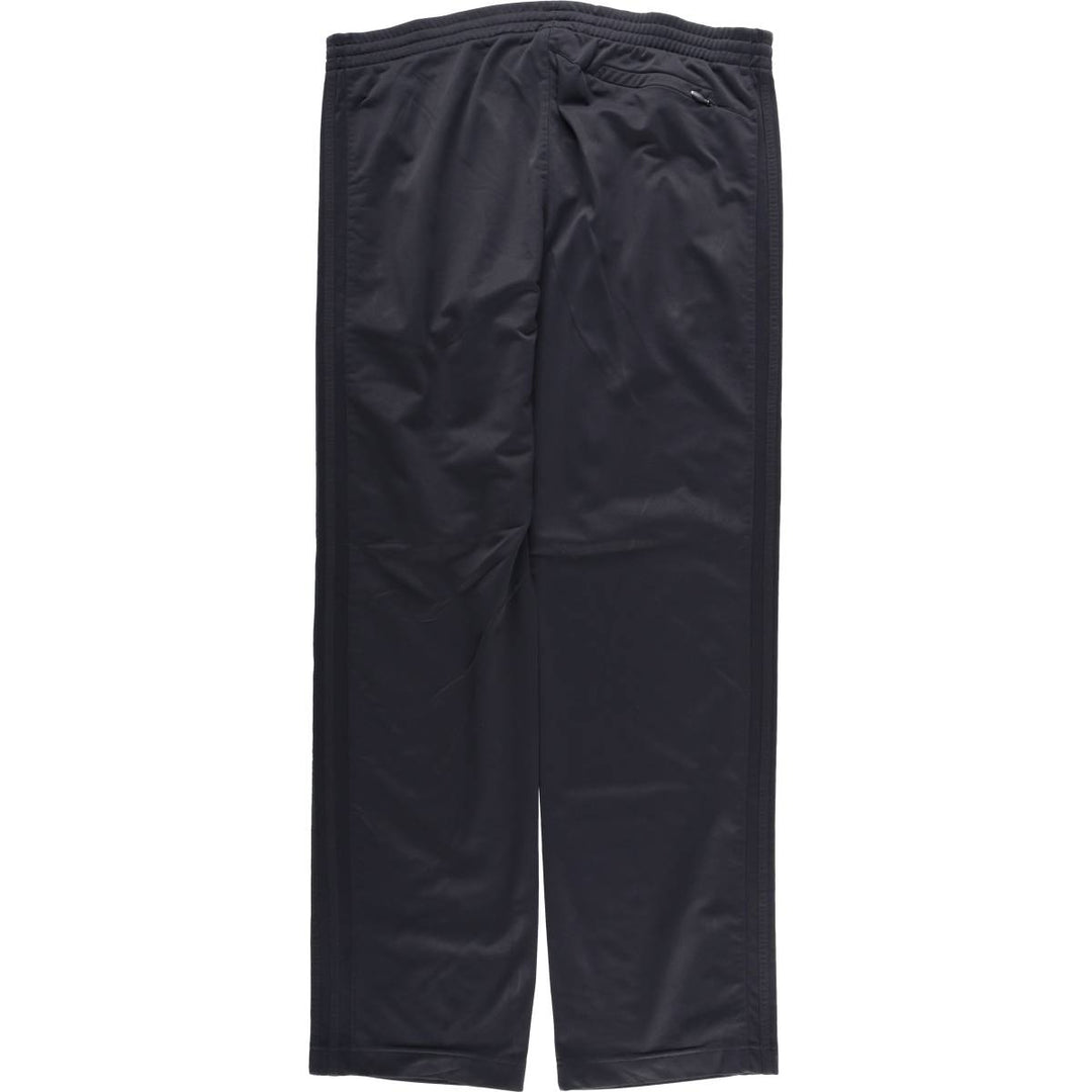 Adidas adidas jersey pants track pants men's size L polyester black type Vintage Second Hand