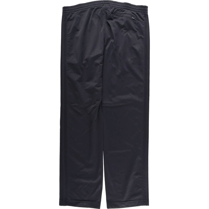 Adidas adidas jersey pants track pants men's size L polyester black type Vintage Second Hand