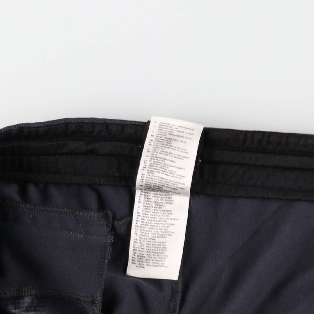 Adidas adidas jersey pants track pants men's size L polyester black type Vintage Second Hand