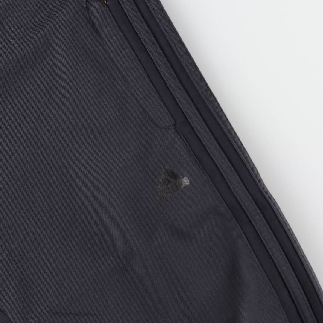 Adidas adidas jersey pants track pants men's size L polyester black type Vintage Second Hand