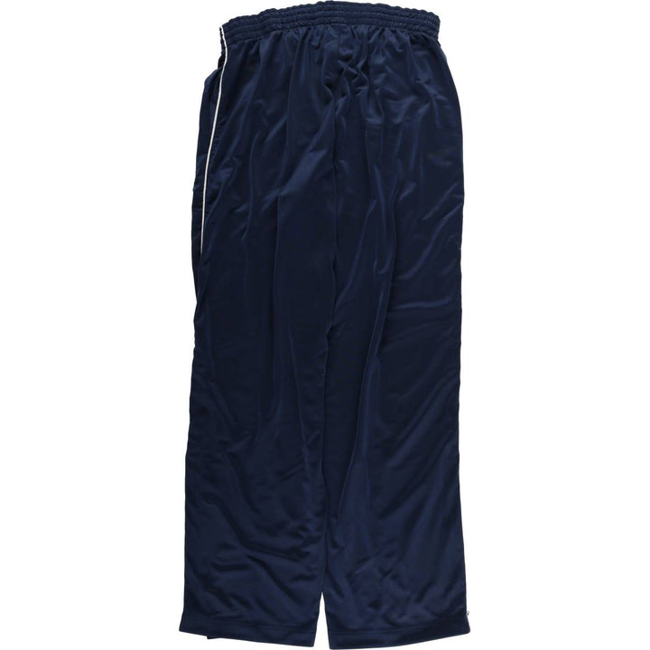 2000'S Nike Track Pants, Men's Size L polyester navy blue type Vintage Second Hand