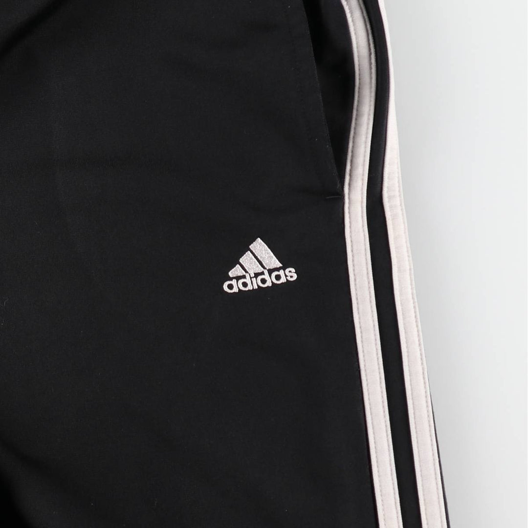 00'S adidas jersey pants track pants men's XL size polyester black type Vintage Second Hand