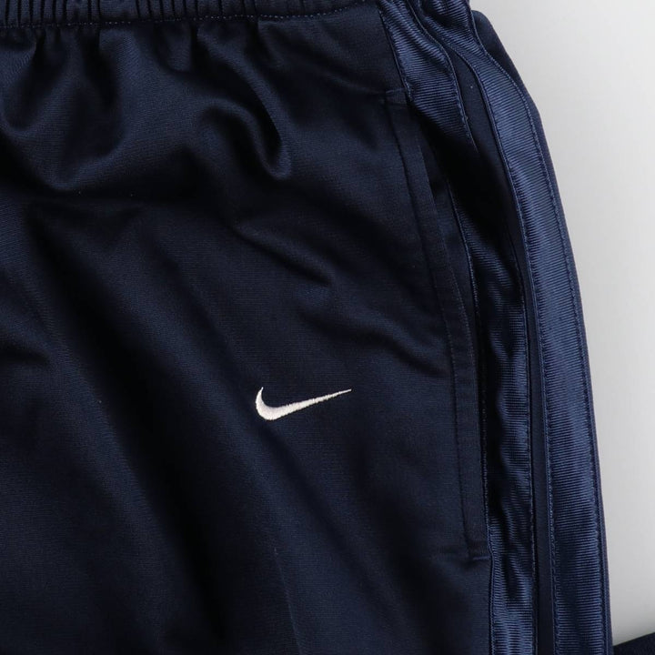 2000'S Nike Track Pants, Men's Size XL polyester black type Vintage Second Hand
