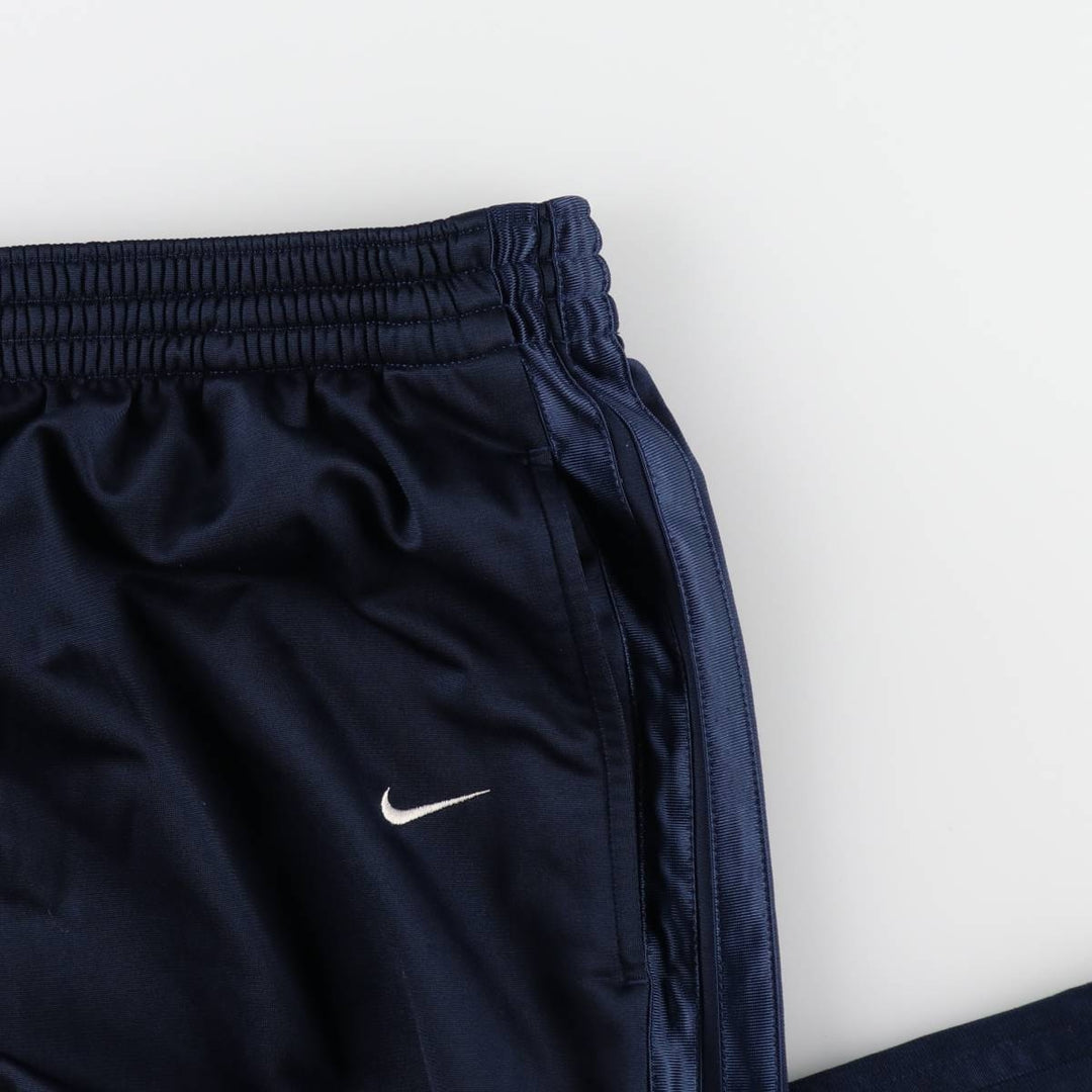 2000'S Nike Track Pants, Men's Size XL polyester black type Vintage Second Hand