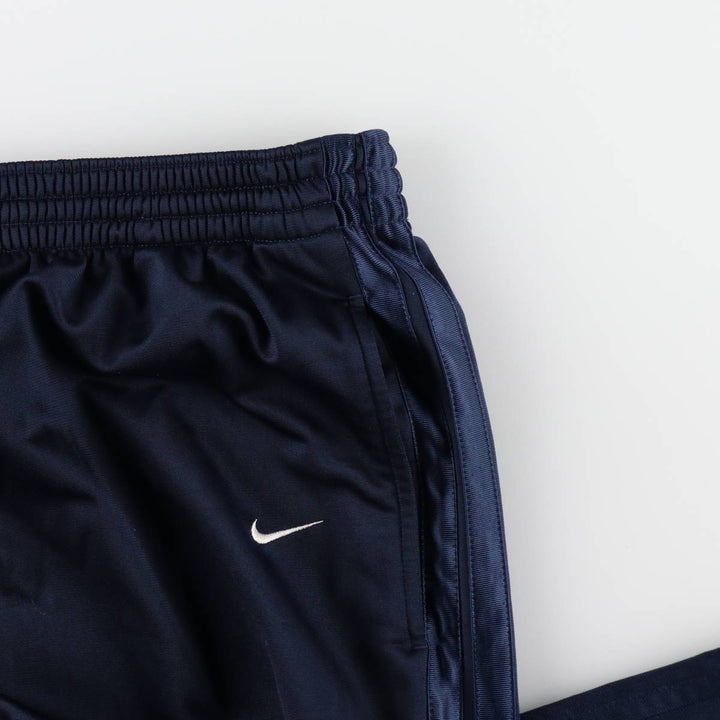 2000'S Nike Track Pants, Men's Size XL polyester black type Vintage Second Hand