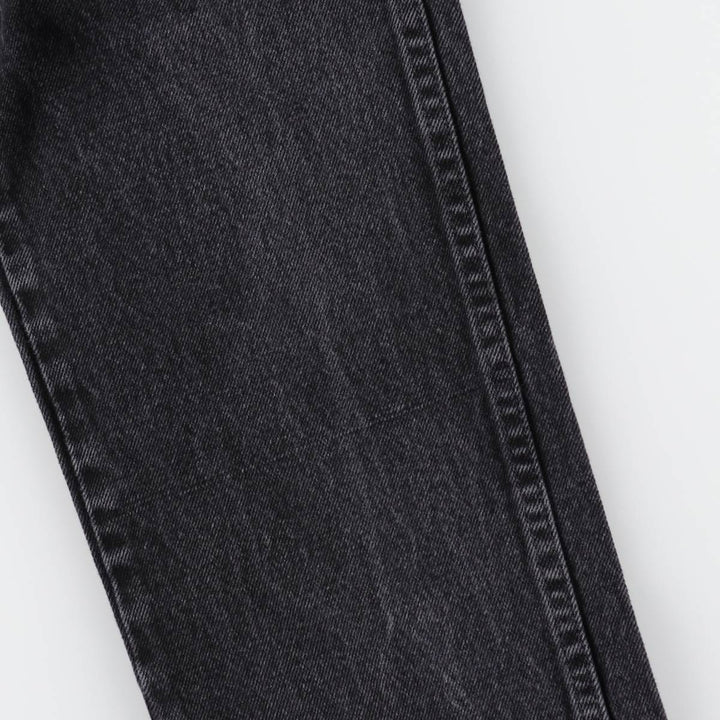 Rustler Black Denim Straight Denim Pants for Men, W30 equivalent cotton black type Vintage Second Hand