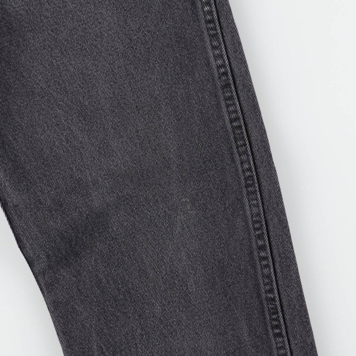Rustler Black Denim Straight Denim Pants for Men, W32 equivalent cotton black type Vintage Second Hand