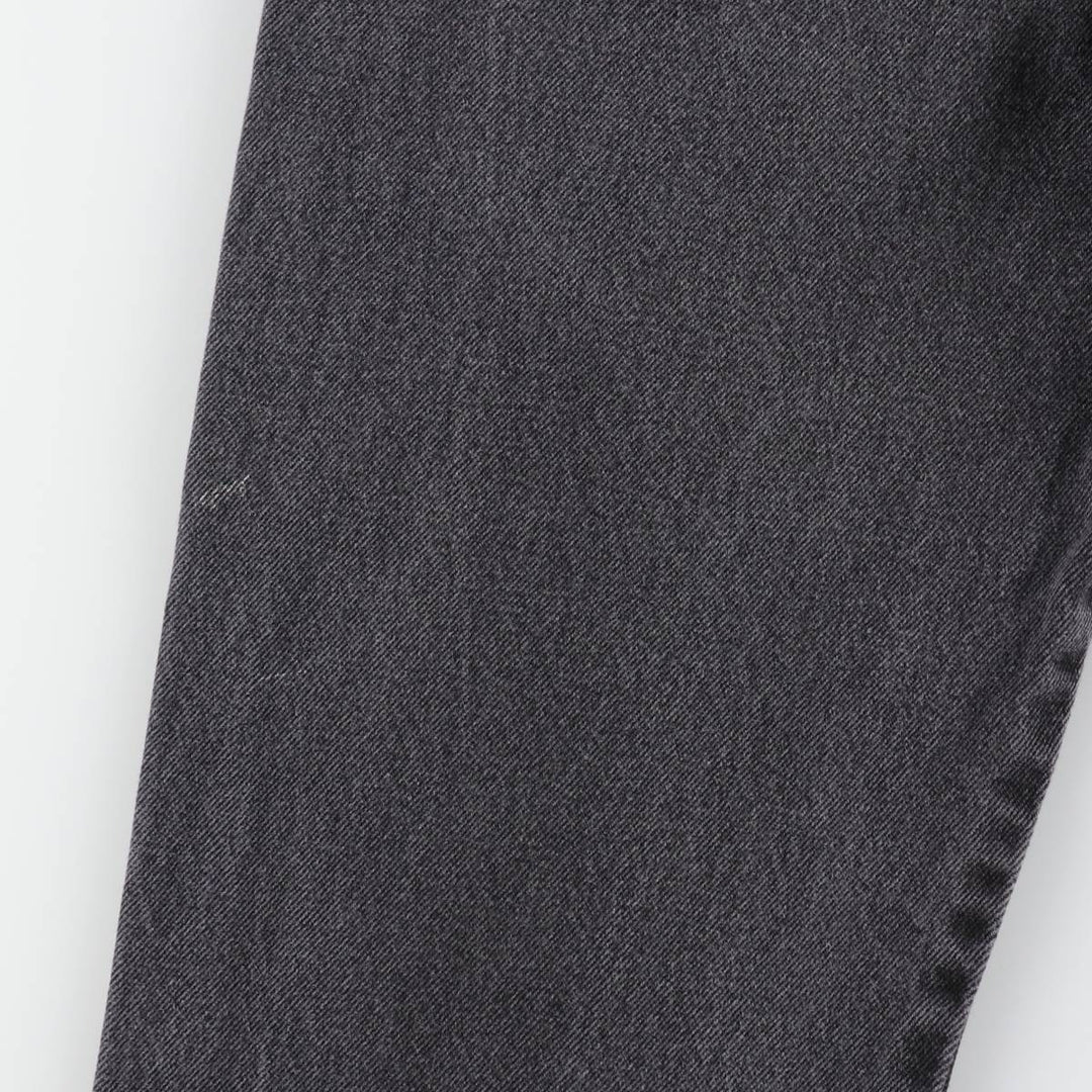 Rustler Black Denim Straight Denim Pants for Men, W32 equivalent cotton black type Vintage Second Hand