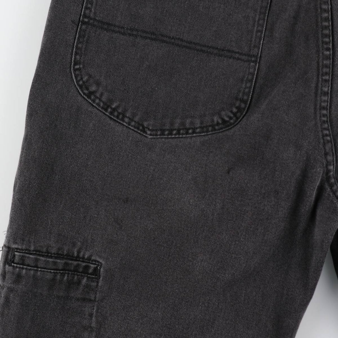 Marithe François Girbaud Black Denim Tapered Denim Pants, Men's W37 (approx.) cotton black type Vintage Second Hand